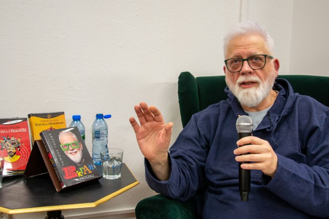 Tomasz Raczek w Łęcznej – pasja do kina i mediów