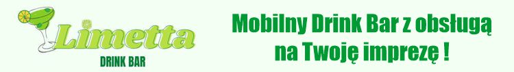Limetta - Mobilny Drink Bar - Wyjątkowe koktajle, styl i energia na każdym evencie. Profesjonalnie, ze smakiem i klasą! Wesela, eventy, imprezy - Wjeżdżamy na Twoją imprezę ze smakiem!